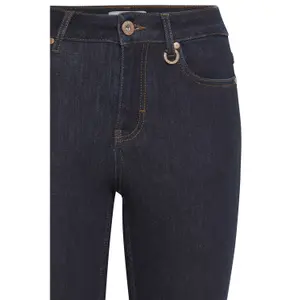 Jeans a vita alta da donna Pulz Jeans Emmelina Skinny image-4