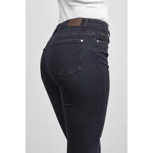 Jeans a vita alta da donna Pulz Jeans Emmelina Skinny image-5