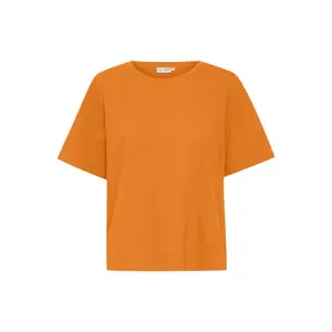 T-shirt de gola redonda para mulher Pulz Jeans Brit image-0