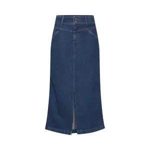 Denim skirt for women Pulz Jeans Malle image-0