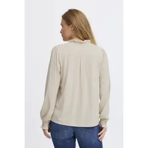 Women's V-neck blouse Pulz Jeans Lippa image-4