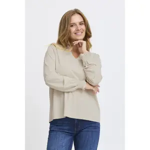 Women's V-neck blouse Pulz Jeans Lippa image-1