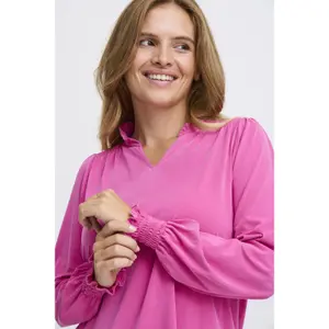 Women's V-neck blouse Pulz Jeans Lippa image-5