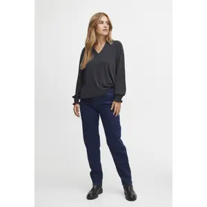 Women's V-neck blouse Pulz Jeans Lippa image-1