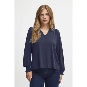 Women's V-neck blouse Pulz Jeans Lippa image-1