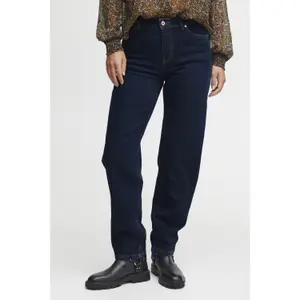 Jeans de pierna curvada mujer Pulz Jeans Morina image-1