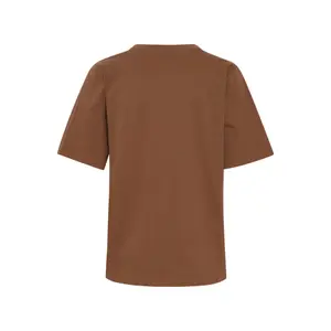 T-shirt feminina com estampado metálico Pulz Jeans Maddie image-3