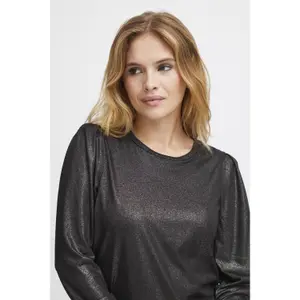 Women's long sleeve T-shirt Pulz Jeans Vanna image-3
