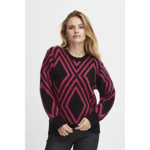 Pullover mit Rundhalsausschnitt Damen Pulz Jeans Asta image-1