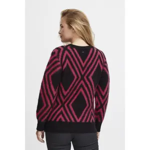 Pullover mit Rundhalsausschnitt Damen Pulz Jeans Asta image-4