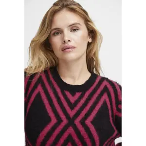 Pullover mit Rundhalsausschnitt Damen Pulz Jeans Asta image-6