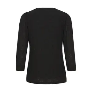 Women's lace T-shirt Pulz Jeans Delia 3/4 image-4