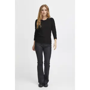 Women's lace T-shirt Pulz Jeans Delia 3/4 image-2