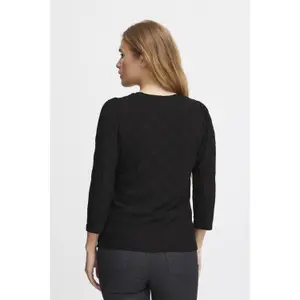 Women's lace T-shirt Pulz Jeans Delia 3/4 image-5