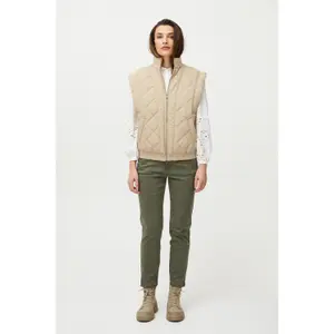 Daunenweste Damen Pulz Jeans Aya image-0