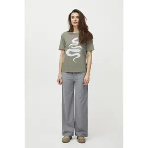 Women's T-shirt Pulz Jeans Vada Oneck image-1