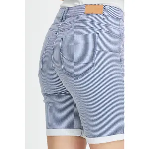 Bermuda rayé femme Pulz Jeans Nolly image-4