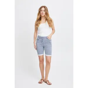 Bermuda rayé femme Pulz Jeans Nolly image-1