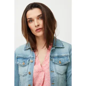 Women's denim jacket Pulz Jeans Jay image-5
