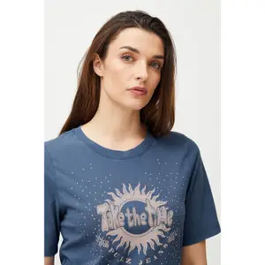 T-shirt de mulher Pulz Jeans Vada Sun image-5