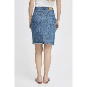 Denim skirt for women Pulz Jeans Zamala image-3