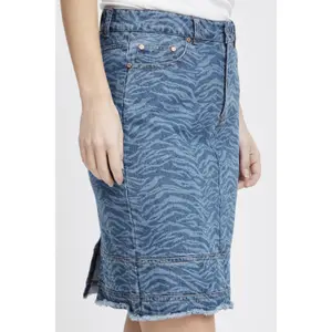 Denim skirt for women Pulz Jeans Zamala image-5