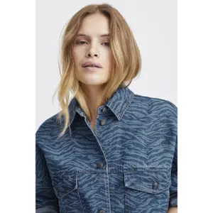 Veste en jean femme Pulz Jeans Zamala image-4