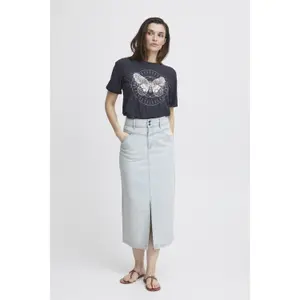 Denim skirt for women Pulz Jeans Rachel image-1