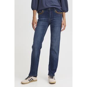 Dżinsy damskie z prostymi nogawkami Pulz Jeans Zelle image-1