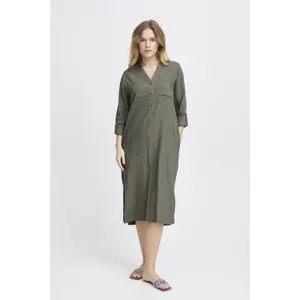 Langes Kleid, Damen Pulz Jeans Luca image-1