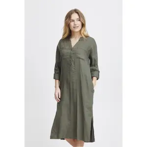 Langes Kleid, Damen Pulz Jeans Luca image-2