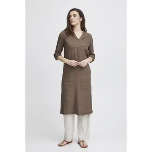 Langes Kleid, Damen Pulz Jeans Luca image-1