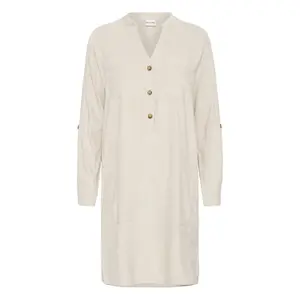 Vestido de camisa de mulher Pulz Jeans Luca image-0