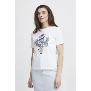 T-shirt de mulher Pulz Jeans Ady image-5