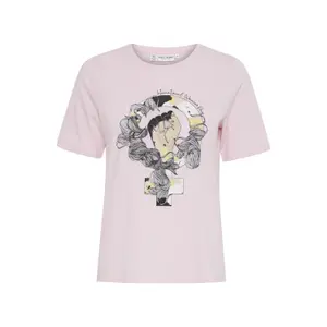 T-shirt de mulher Pulz Jeans Ady image-0