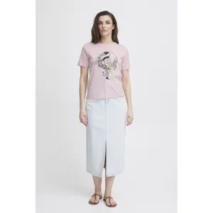 T-shirt de mulher Pulz Jeans Ady image-1