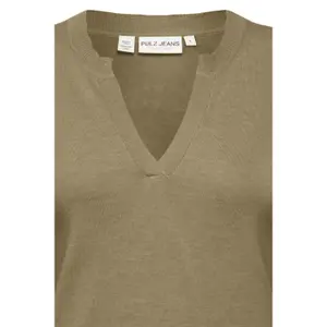 Sweater com gola de babados para mulher Pulz Jeans Sara image-5