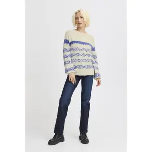 Pullover Damen Pulz Jeans Mimi image-3