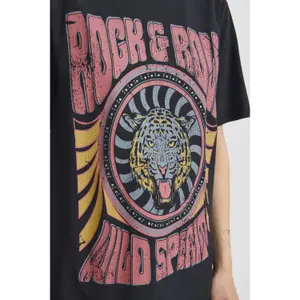 Women's T-shirt Pulz Jeans Larissa Tiger image-4