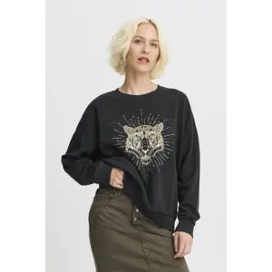 Sweatshirt woman Pulz Jeans Tabita image-1