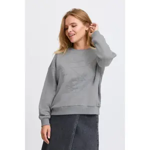 Sweatshirt woman Pulz Jeans Tabita image-1