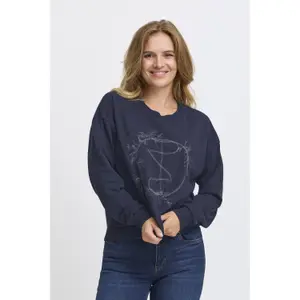 Sweatshirt woman Pulz Jeans Tabita image-1