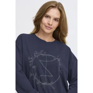 Sweatshirt woman Pulz Jeans Tabita image-5