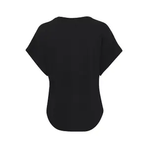 T-shirt com decote em V para mulher Pulz Jeans Jane image-1