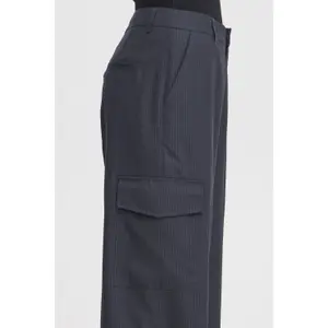 Straight-leg women's suit trousers Pulz Jeans Lizette image-6