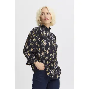 3/4 sleeve women's blouse Pulz Jeans Talulla image-3