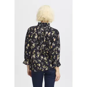 3/4 sleeve women's blouse Pulz Jeans Talulla image-5