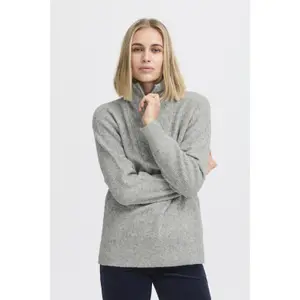 Jersey de cuello alto mujer Pulz Jeans Astra image-1