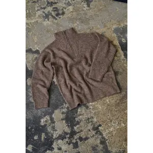 Jersey de cuello alto mujer Pulz Jeans Astra image-1