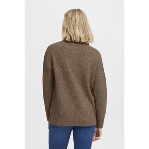 Jersey de cuello alto mujer Pulz Jeans Astra image-5